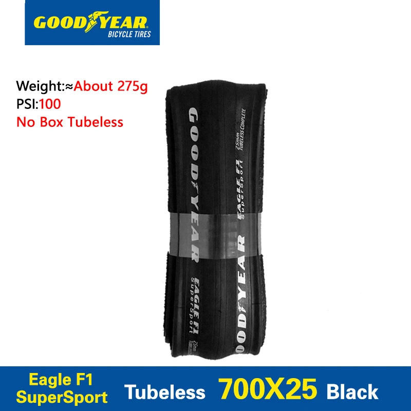 Goodyear Eagle F1 R Pneu de vélo de route pliable // 25-622 (700 x 25C
