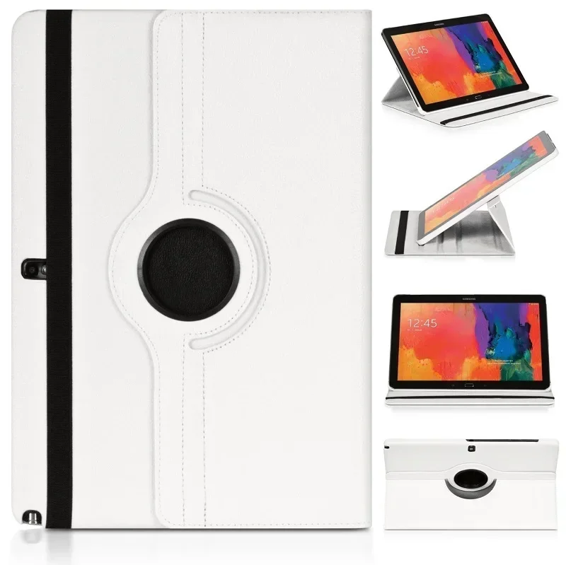 Custodia In Pelle Pu Rotante 360 Per Samsung Galaxy Note 10.1 "2012 Gt-N8000 N8000 N8010 N8020 Custodia Per Tablet Supporto Sabbia Funda Capa