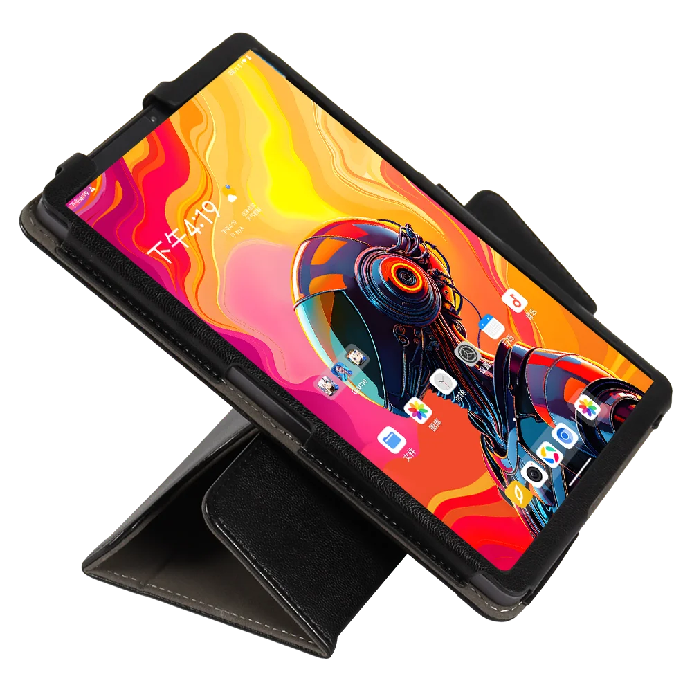 RLTech Cover Custodia per ALLDOCUBE iPlay 20, Ultra Sottile Smart Case con Funzione di Supporto Custodia Rigida per ALLDOCUBE iPlay 20 10,1 Pollici, Nero
