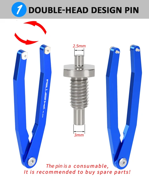 Strumento 2 In 1 Per Rimozione Guarnitura Bici - Compatibile Con SRAM DUB E Shimano XTR