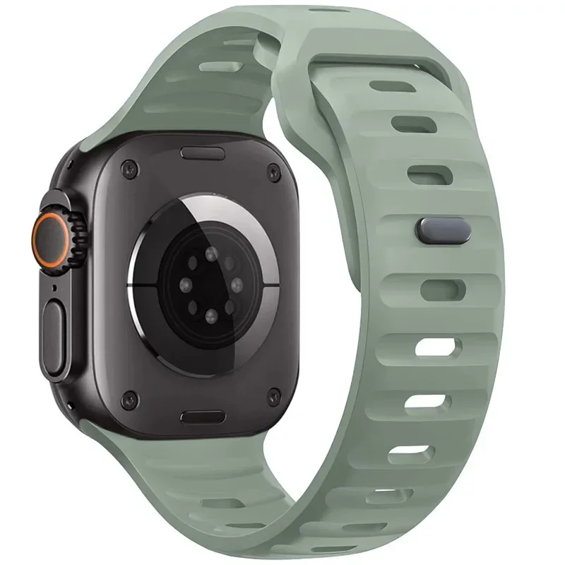Premium Sports Silicone Strap for Apple Watch - Durable and Comfortable Watchband Accessory