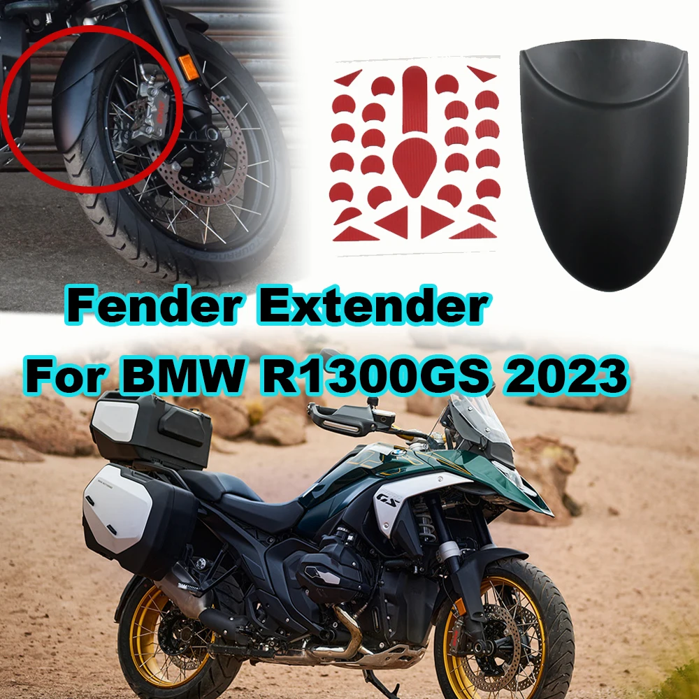 

New Motorcycle Accessories Front Mudguard Fender Extender Extension For BMW R1300GS R 1300 GS R 1300GS Adventure 2023 2024