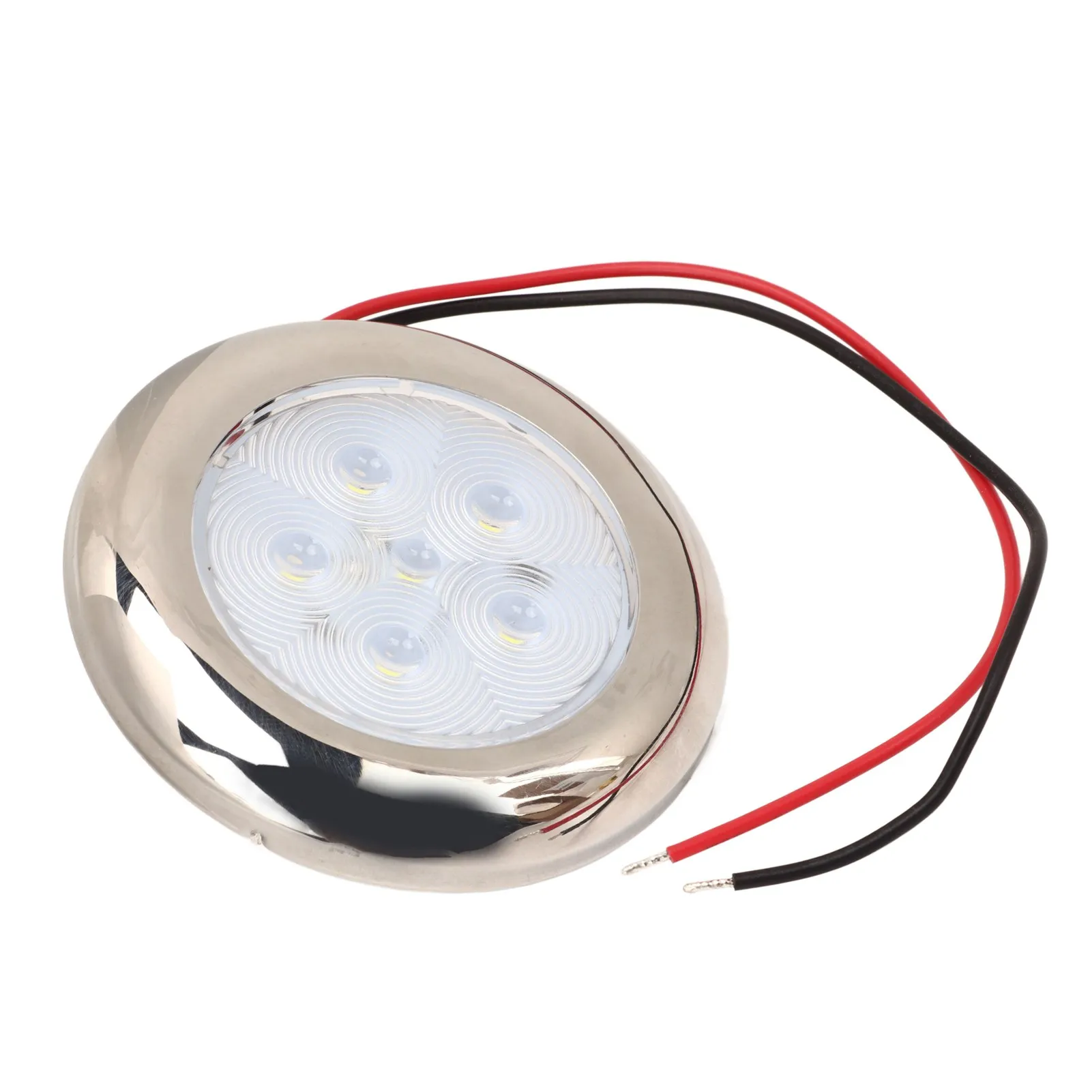 RV LED 천장 돔 조명, 보트 캠핑 밴 캐러밴 트럭 보트 천장 돔 조명용, IP65 방수 백색 조명, 12V