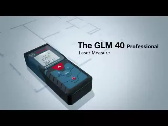 BOSCH GLM 40 レーザー測定器 GLM 40 Laser Measure | Bosch Professional