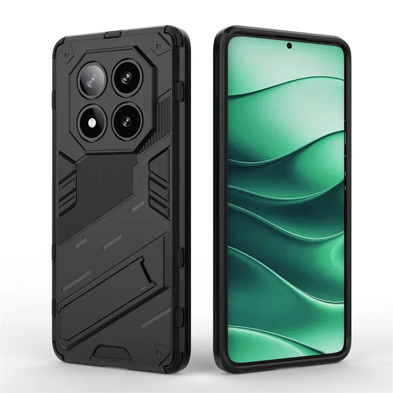 Armor Shockproof TPU Stand Holder Phone Case - Durable Back Cover