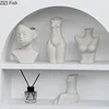 Chest Nude Figures Vases Human Body Art Ceramic Flower Pots Desk Decoration Artificial Flowers Decorative Porcelain Floral Vase 2