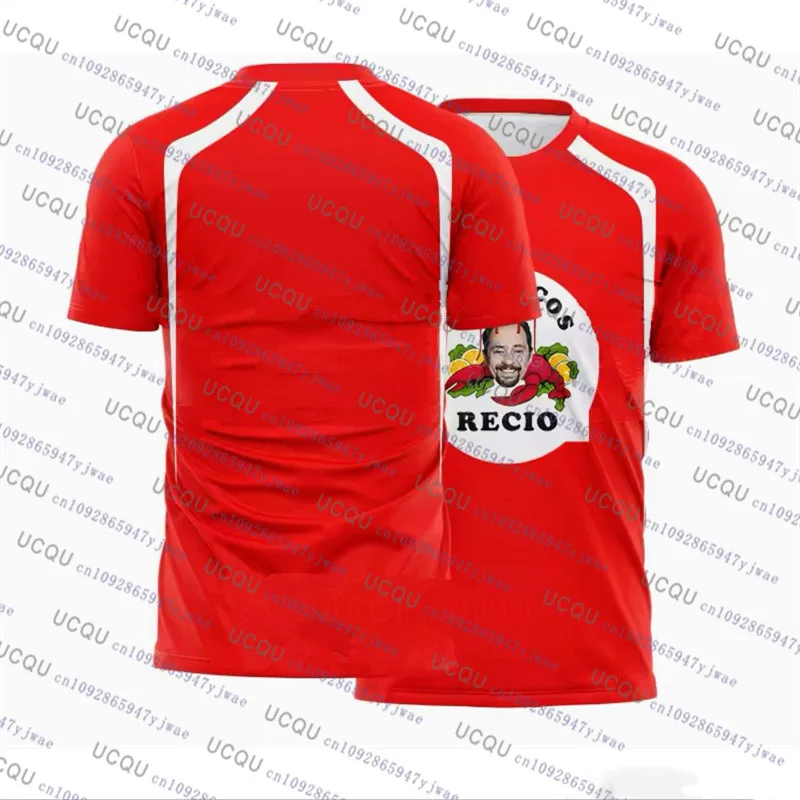 2026 Meeresfrüchte Garnelen Recio Print Kinder Sportbekleidung Lässiges Weihnachtsgeschenk Party T-Shirt Top Harajuku Eltern-Kind Passende Outfits Top – Detail 15