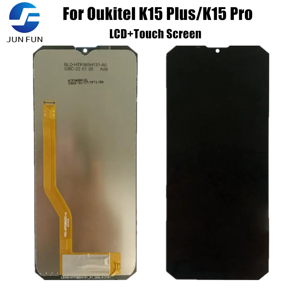 

100% Tested LCD Display For OUKITEL K15 Pro K15 Plus LCD Display Touch Screen Digitizer Assembly Replacement Parts