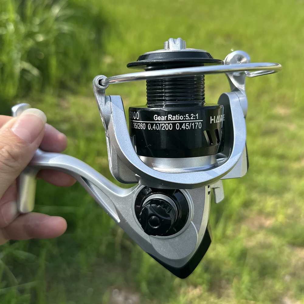 Spinning Fishing Reel 10kg Max 13BB Ball Bearings 5.2:1 Gear Ratio 2000-7000 For Perch Bass and Pike All Water spinning fishing reels,fishing reels