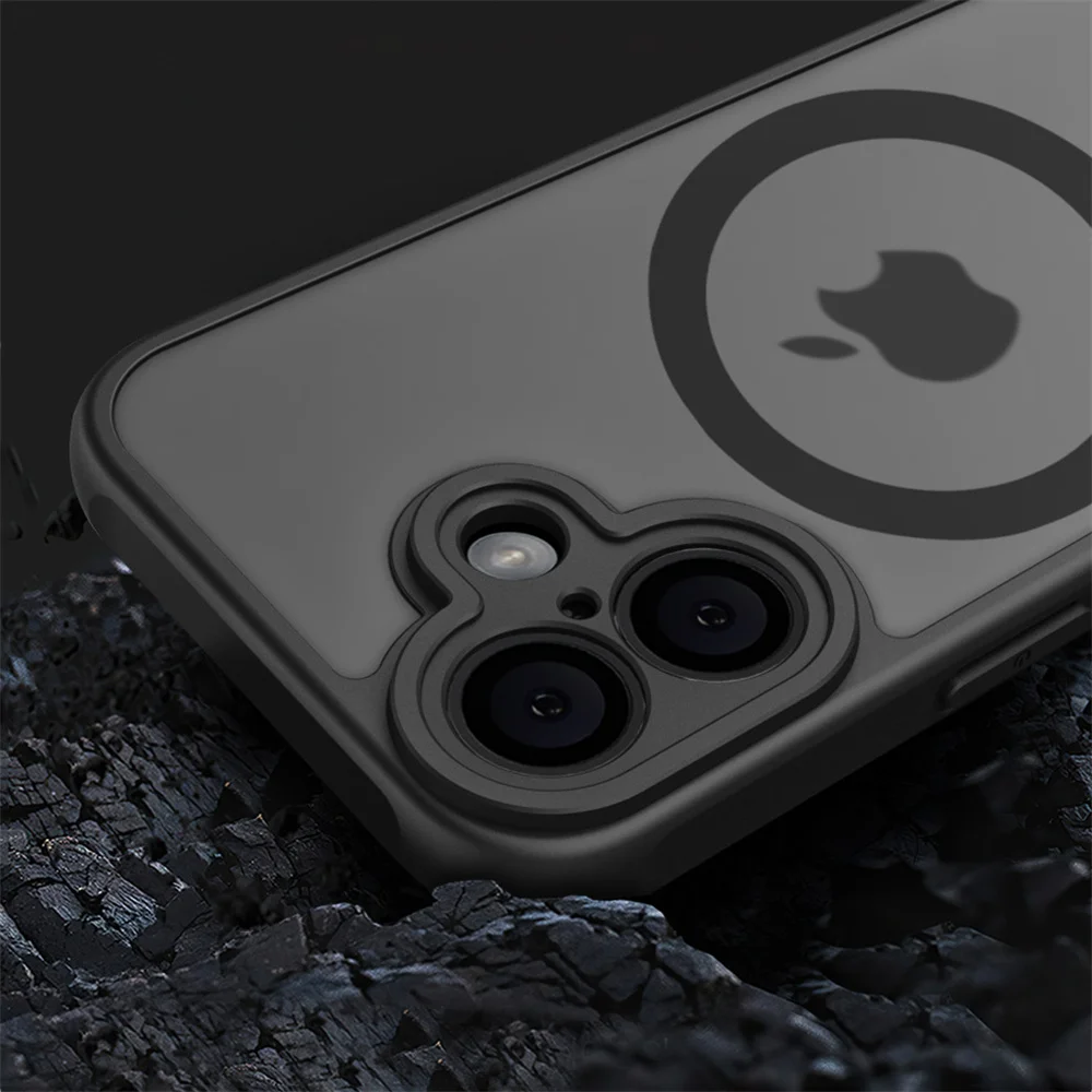 Luxury Shockproof Matte Transparent Hard Cover Shell