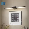 Led Wall Lamp Bathroom Vanity Light 40cm 55cm AC85 - 265V Indoor Modern Wall Sconces Mirror Wall Light Fixtures Black White 2
