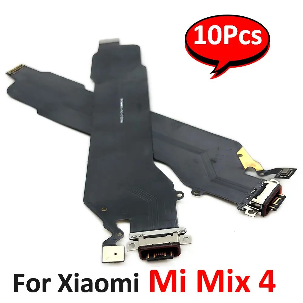 

10Pcs/Lot，NEW For Xiaomi Mi Mix 4 5G USB Charging Port Board Flex Cable Connector Parts Mobile Phone Replacement