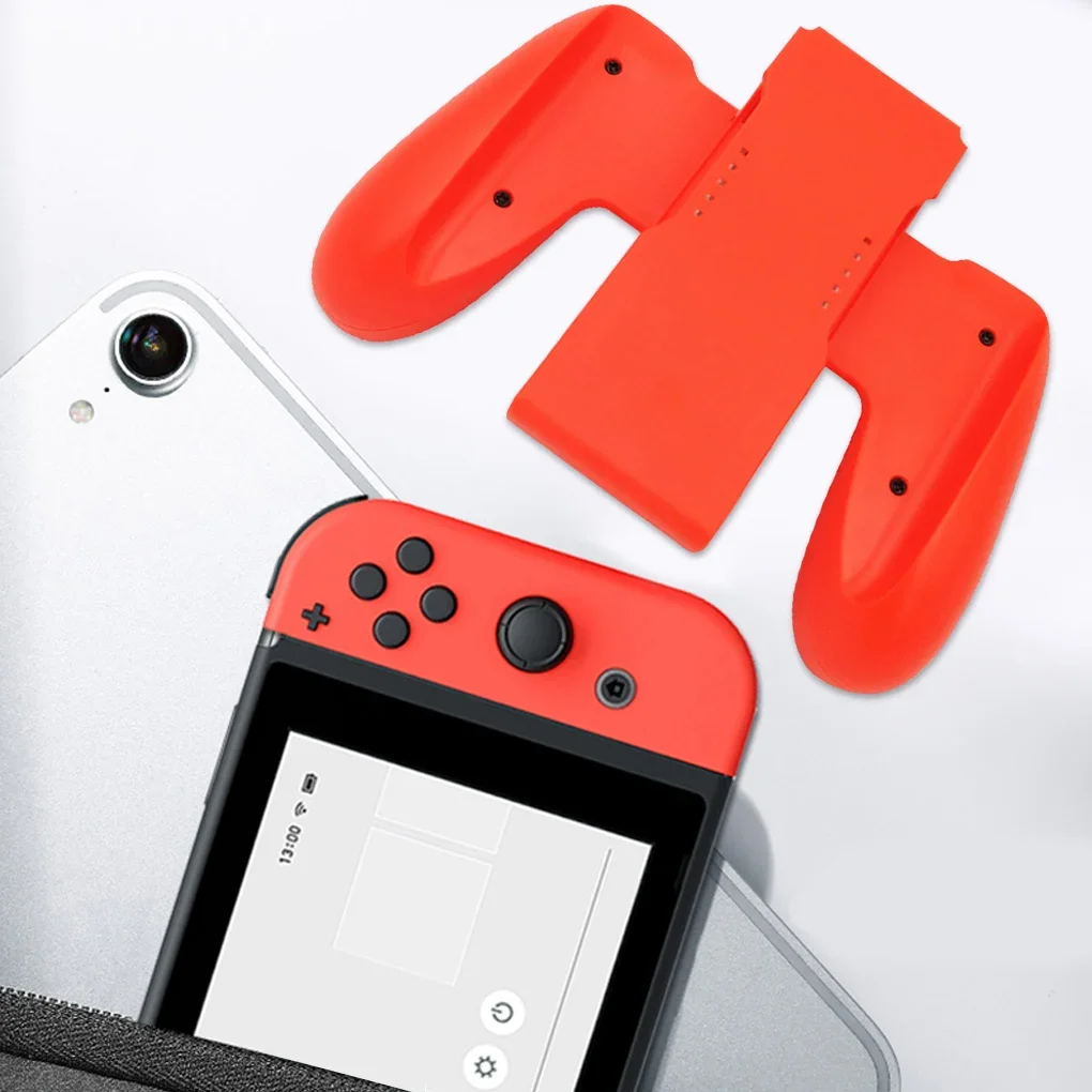 Gaming Grip Handle Controller Comfort Grip Handle Bracket Support Holder For Iconic Brand Switch Joy Con Plastic Handle Bracket