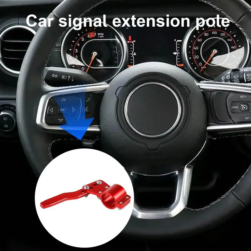 

Удлинитель сигнала поворота автомобиля, удлинитель индикатора, металлический автомобильный Стайлинг, регулировка сигнала, удлинитель, модификация автомобиля