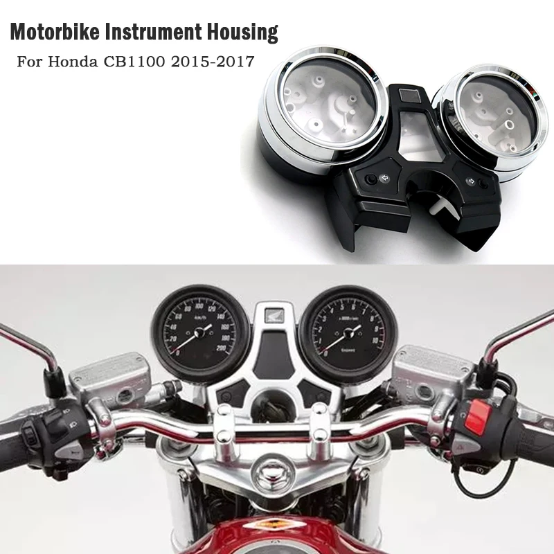 

For Honda Motorcycle Speed Meter Clock Instrument Case Gauges Odometer Tachometer Case Cover CB1100 2015 2016 2017