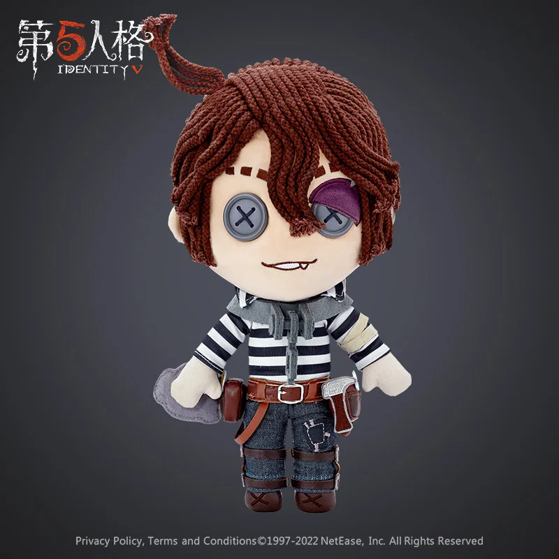 

Official Anime Game Identity V Prisoner Luca Balsa Cute Soft Plush Dress Up Doll Change Dressing Clothes Toy Gift