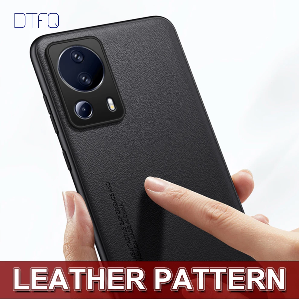 Luxury Leather Shockproof Back Cover