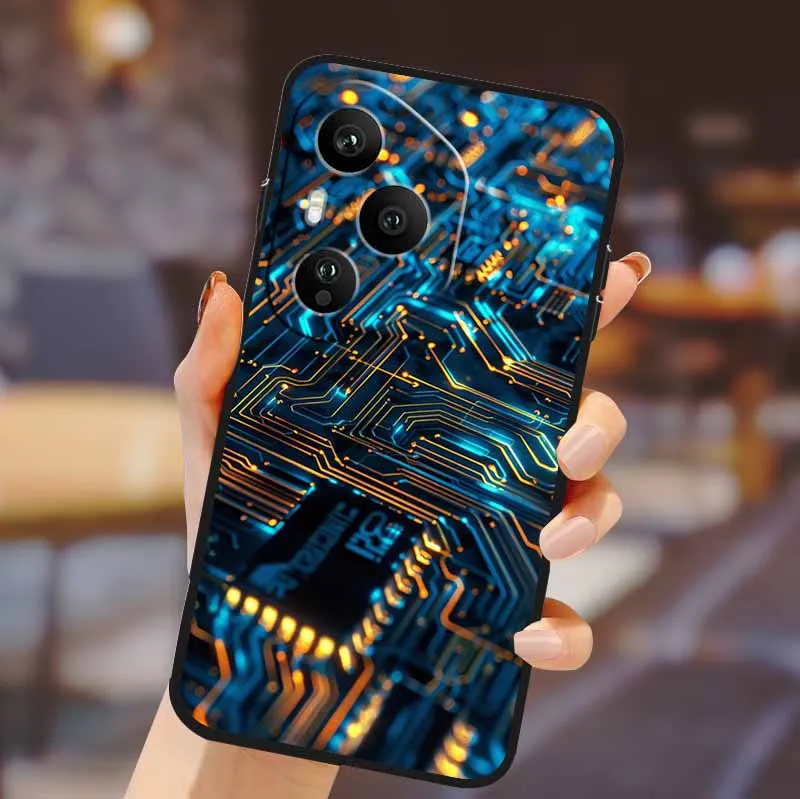 Floral Cartoon Anime Soft Silicone Phone Case Cover