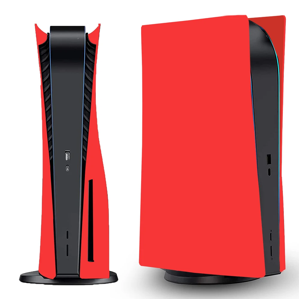 For PS5 Disc Version Hard Plastic Faceplate ABS Console Plate