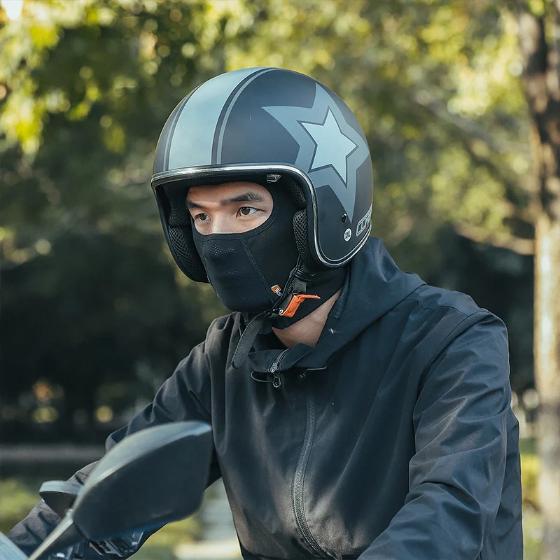 WEST BIKING Thermal Cycling Headgear Velvet Autumn&Winter Full Face Mask Windproof Breathable Motorcycle Bike Helmet Liner