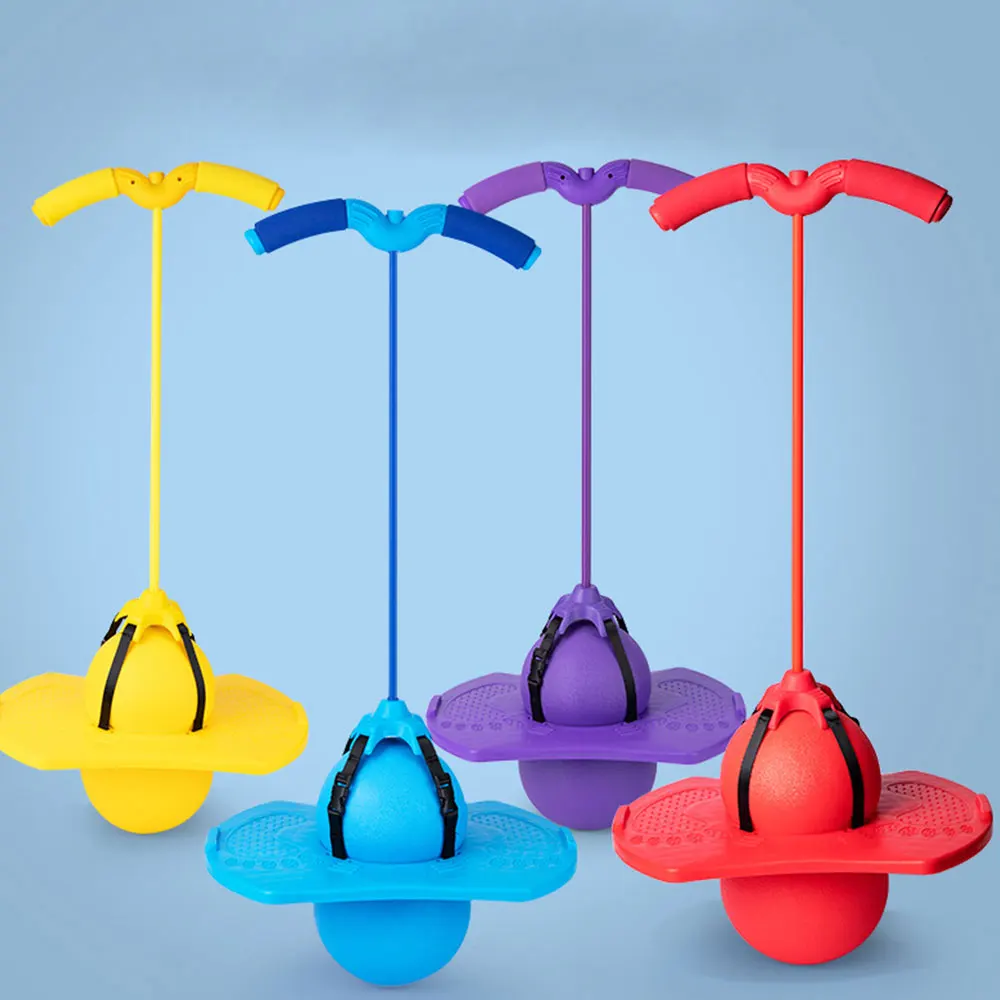 PogoBouncingBallwithHandleandBallPumpsJumpToyPogoMaximum
