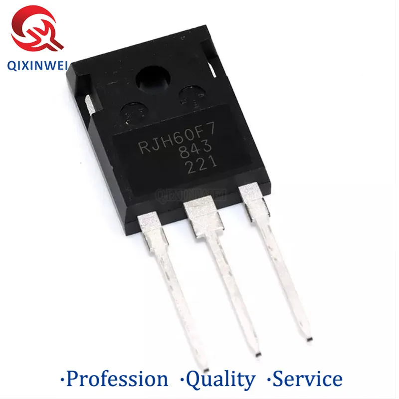 5 Pièces IGBT RJH60F7DPQ TO-247 - Transistor N Channel Haute Vitesse Silicone - 9