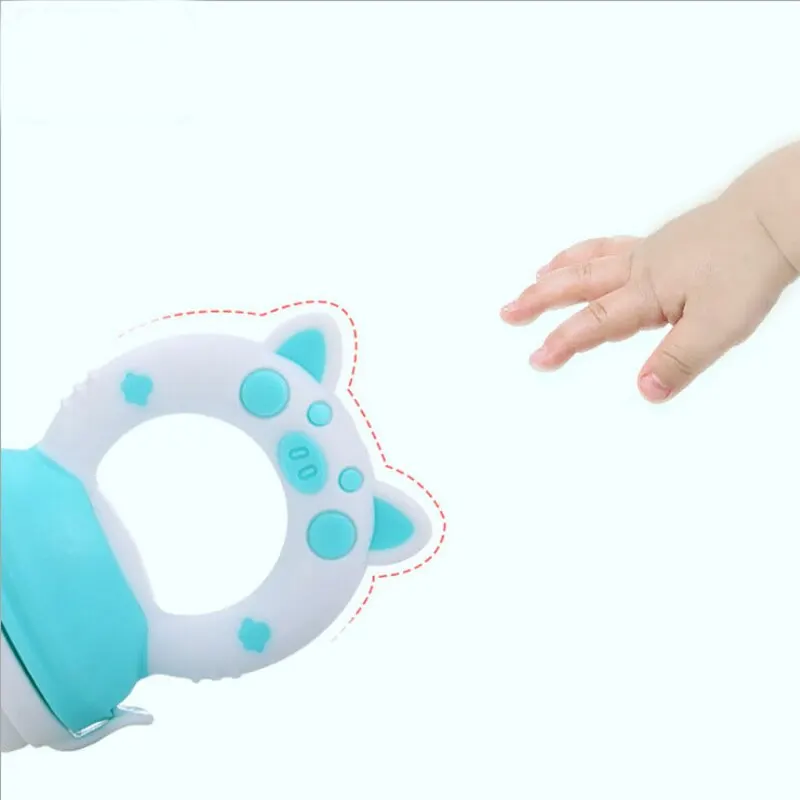 Silicone Feeder Teether 1Pcs BPA Free Material Baby Infant Teething Toys Food Fresh Fruit Feeder Pacifier