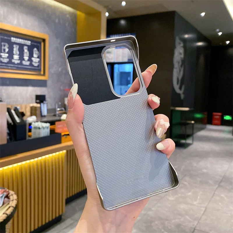 Magnetic PU Leather Aromatherapy Phone Case with Magsafe Wireless Charging Compatibility