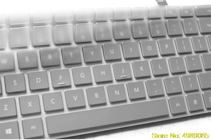 Silicone Keyboard Cover Skin Transparent Full Size Protector for Microsoft Surface Studio Wireless Bluetooth Keyboard