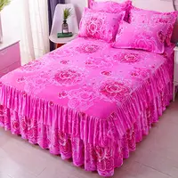 Sheet Set Household with Pillowcase Fashion Modern Water-proof Universal Skin-friendly Single Double Home Textile Bedding Luxury 2