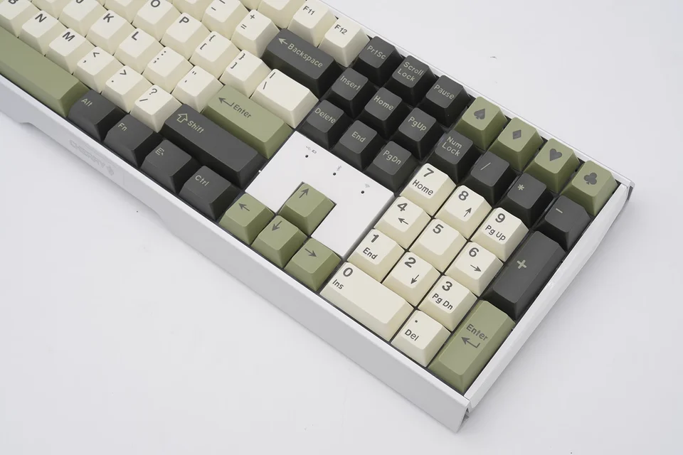 GMK olive 163 key ABS two-color molding keycap cherry height