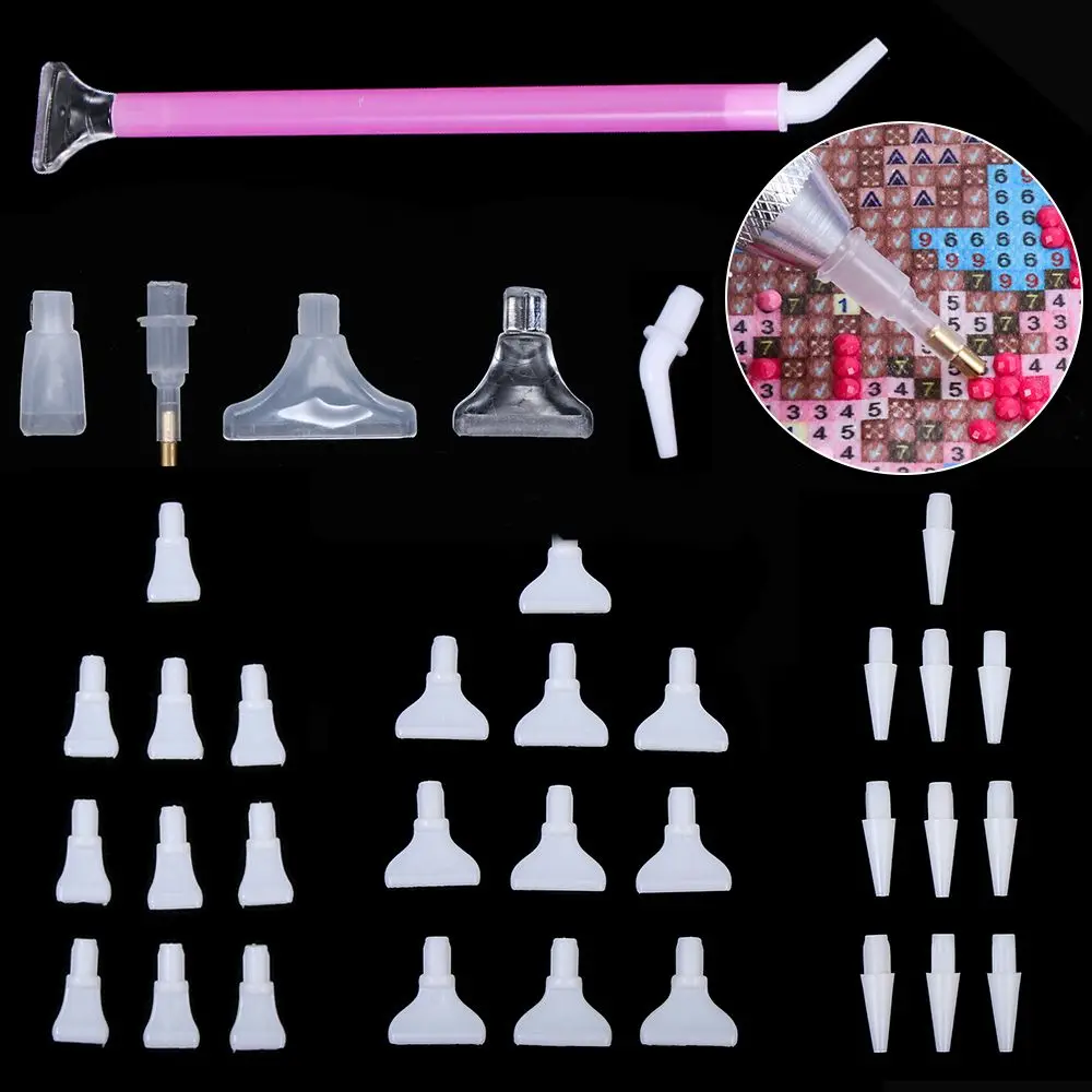 Diamond Painting Pen Replacement Pen Heads DIY Accessories 5/10Pcs diamond painting accessories,diamond painting pen