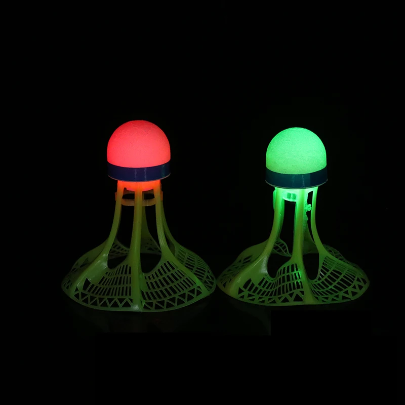 Nylon Fluorescent Shuttlecocks Super Resistant LED Badminton Ball Outdoor Windproof Badminton Luminous Accessories badminton shuttlecock,badminton ball
