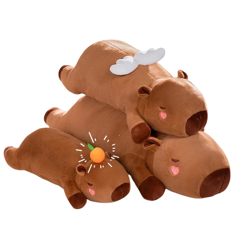 Peluche Capybara Gigante 30 Cm, Morbido E Cocco, Compagno Di Giochi Per Bambini E Adulti, Regalo Originale