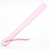 48CM Length PU Leather Horse Whip Paddles, Equestrian Riding Crop Whips with Wrist Strap 5