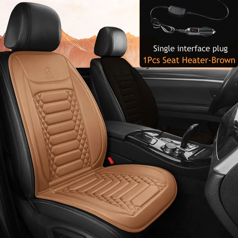 Winter Wärmer Beheizte Auto Sitz Abdeckung 12V Heizung Auto Sitzkissen Universal Volle Zurück Heizung Sitz Pad Schutz Auto zubehör – Detail 10