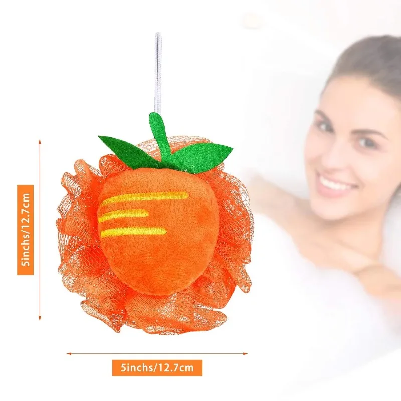 Children Bath Ball Bath Flower Cute Bath Ball Bath Ball Cartoon Bath Bubble Super Soft Large Scrubbing Ball That Won't Disperse 6