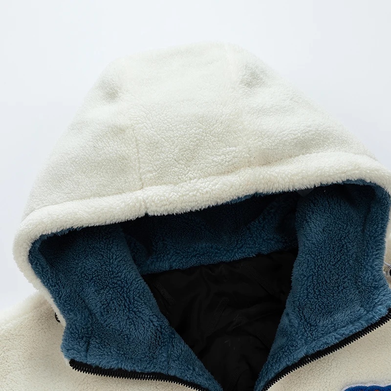 Winterjacken für Herren, Lammwolle, Dick, Warm, mit Kapuze, Übergröße 6XL 7XL 8XL, 2026 High-Street-Mode, Baumwolle, Herbst, Outdoor, Locker Geschnitten – Detail 23