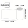 200cm No-Repeat Pre-Cut Beautiful Girl PET Tape Matte Transparent Decortaive Adhesive Tape For Stickers Scrapbooking Journal DIY 2