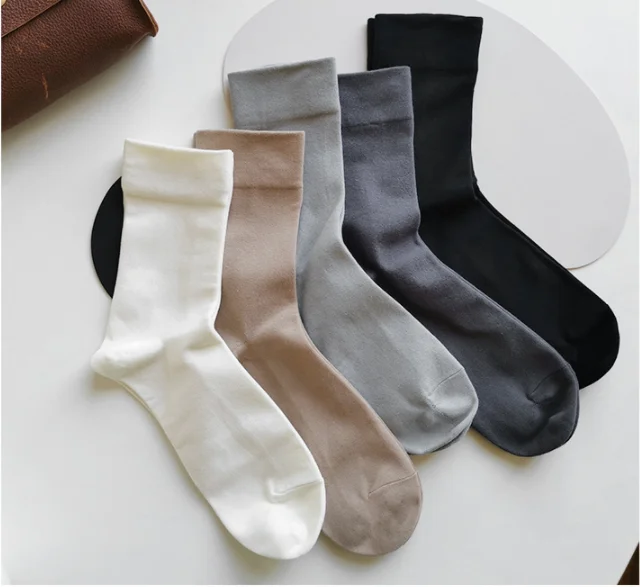 

2022 New Spring Cotton Socks Casual Breathable Spring Male Crew Socks