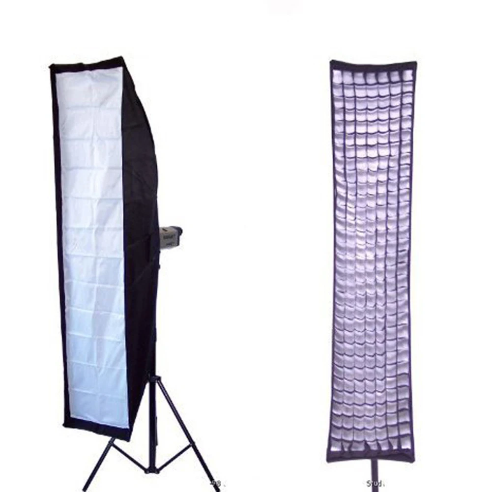 플래시 라이트용 휴대용 소프트박스 허니컴 그리드 사진 촬영용 메쉬 네트 35 X 160cm