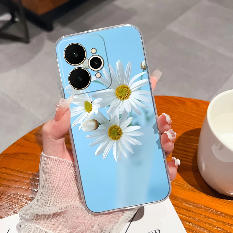 Transparent Shockproof TPU Silicone Back Cover - Simple Design Phone Protector Case