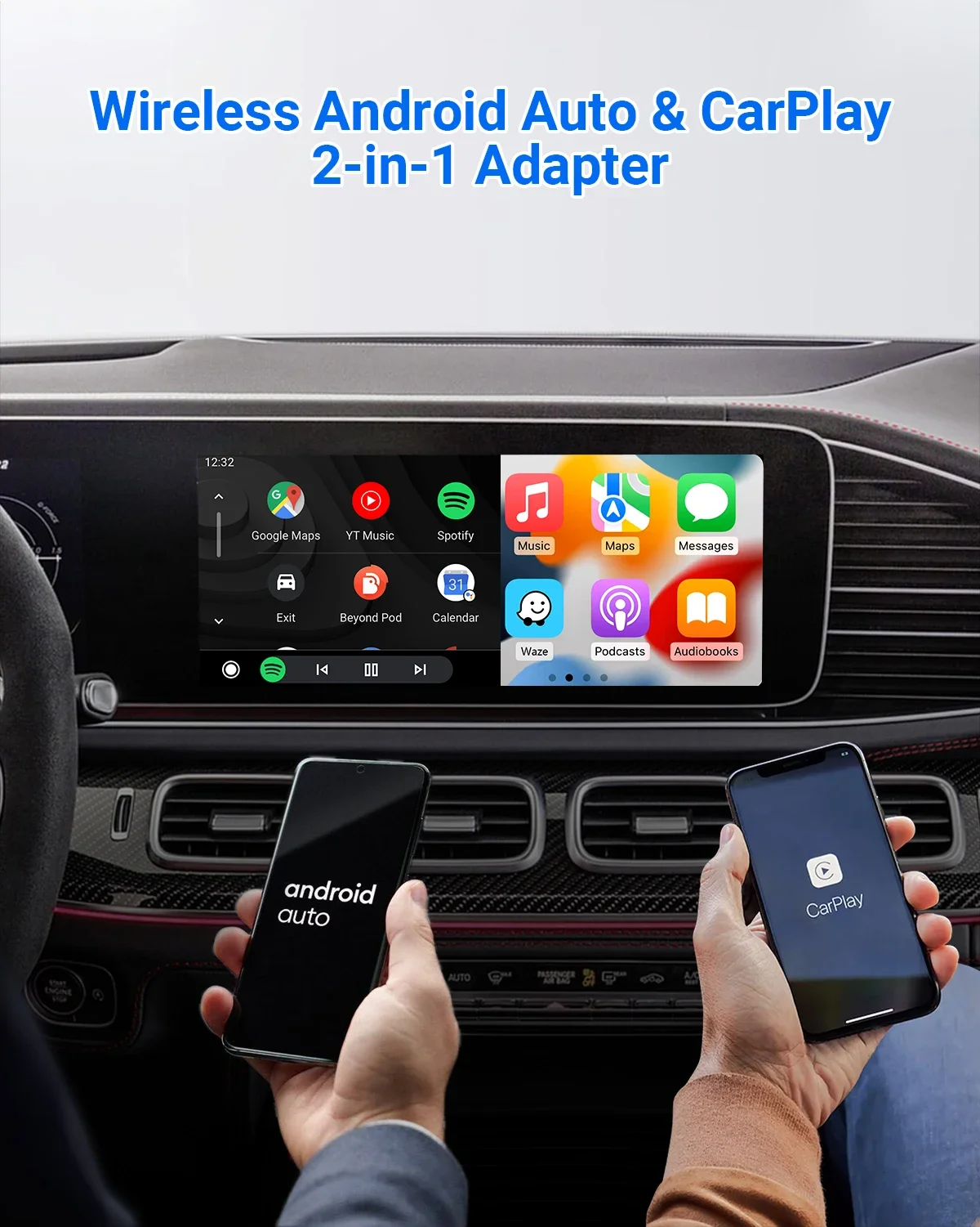 アクセサリー OTTOCAST CarPlay AI Box U2-PLUS オットキャスト OTTOCAST CarPlay AI Box U2-PLUS