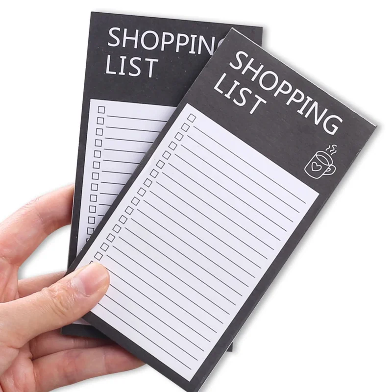Magnetic Fridge Message Board Portable Tearable Magnet Memo Board Sticky Notes Home Kitchen Shopping List Office Memo Planner