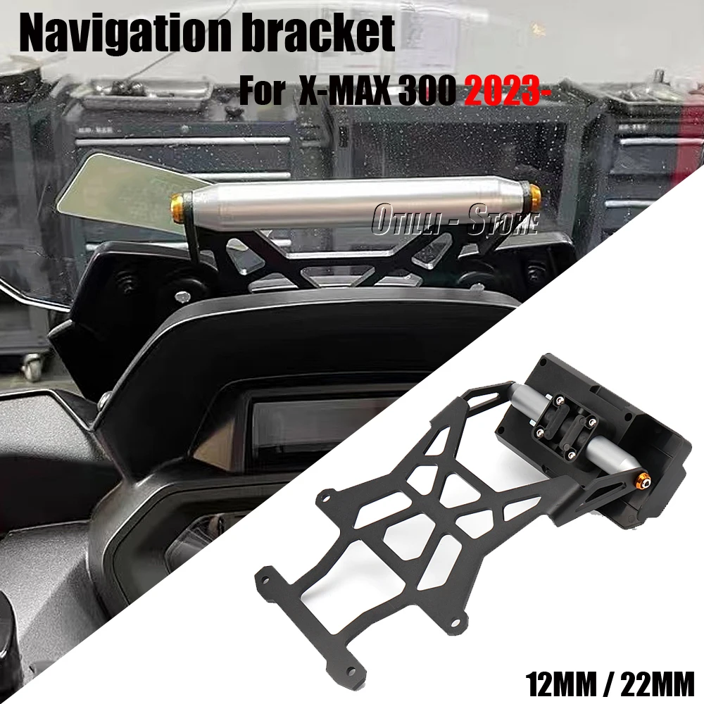 

New Motorcycle GPS Navigation Mounting Bracket Adapter Holder For YAMAHA XMAX 300 XMAX300 X-Max300 X-MAX 300 X-MAX300 2023-