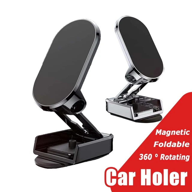 Baseus Magnetic Holder Car Phone Holder Stand Foldable Telephone Support  Mount for Iphone 12 13 14 Pro Max For Samsung S23 - AliExpress