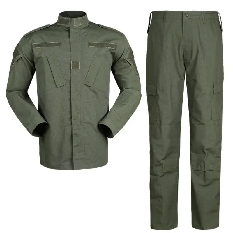 

Camping Militar Hiking Outdoor Olive Green Military Uniform Fishion Shirt Garment Solider Combat Hunting Wear Pants And Tactical