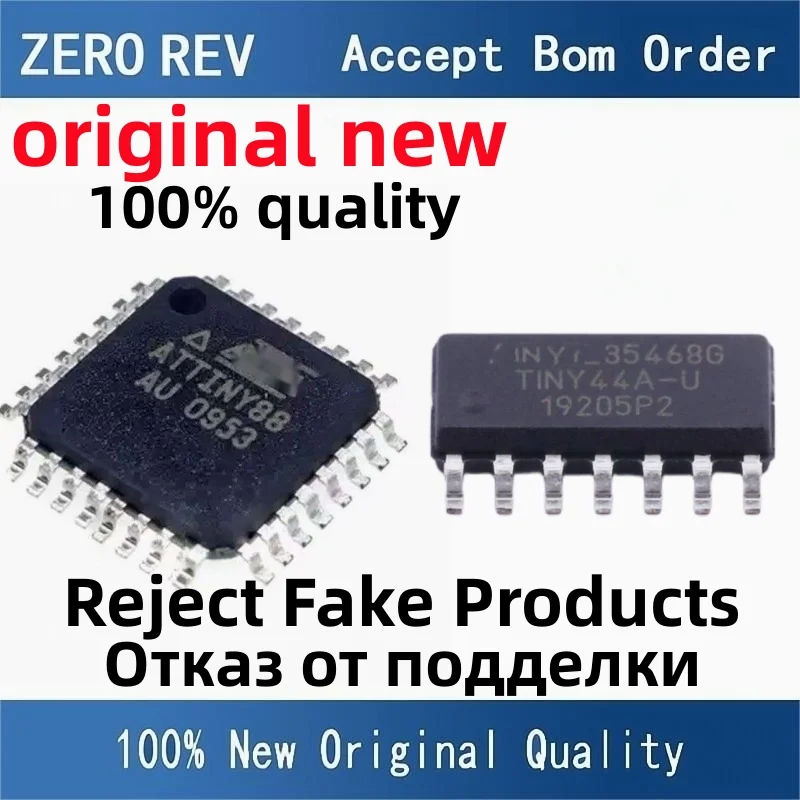 2-10Pcs 100% Nuovo Attiny88-Au Attiny88Au Tqfp32 Attiny44A-Ssu Attiny44A-U Soic-14 Sop14 Di Marca Nuovo Originale Chip Ic