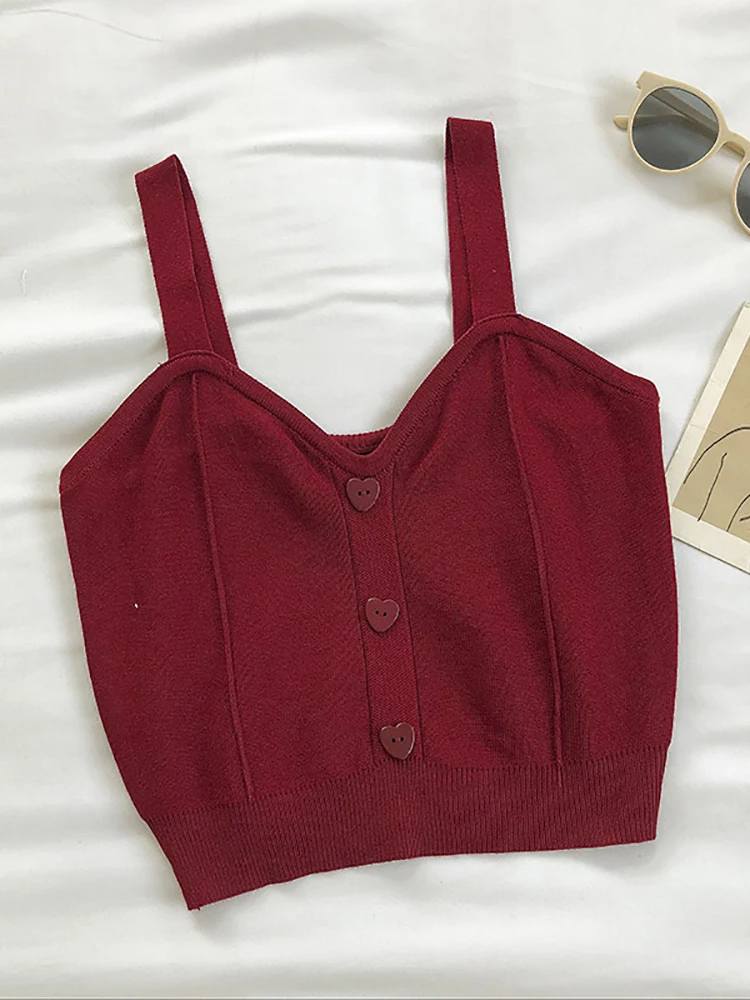 

Женский трикотажный Блузка с V-образным вырезом, без рукавов