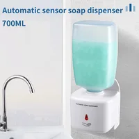 Automatic Soap Dispenser Hand Sanitizer Dispenser Wall Mount Battery Operated for Offices Home Kitchen Bathroom Hotel Commercial 2